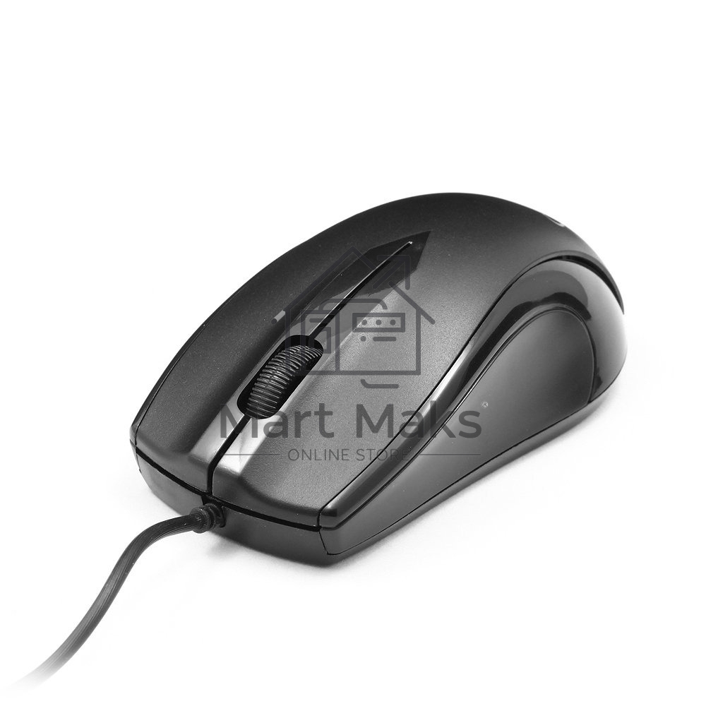 Мышь проводная Gembird MUSOPTI9-905U черный, 1000 dpi, USB, кнопки - 3