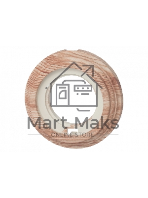 Рамка Bironi BF1-610-13/PL 1-м Лизетта ретро ABS-пластик карельская сосна