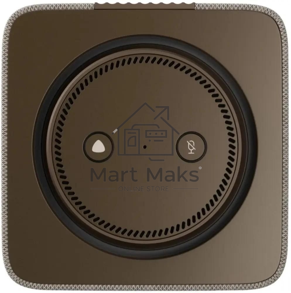 Умная колонка Яндекс Станция Макс, 65Вт, с экраном, 1 динамик, часы, Алиса, Wi-Fi, Bluetooth 5.0, Zigbee, бежевый