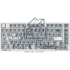 Клавиатура A4Tech Bloody MS76 проводная, USB Type-A, белый