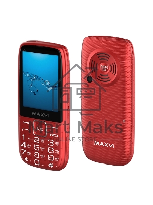 Мобильный телефон Maxvi B32 красный