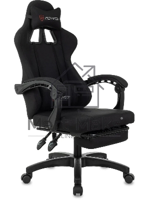 Кресло игровое Zombie Weaver черный