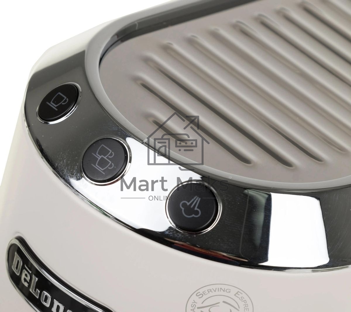 Кофеварка эспрессо DeLonghi EC685.W белый, исп. кофе - молотый/чалды, 1.1 л, 1350 Вт, 15 бар