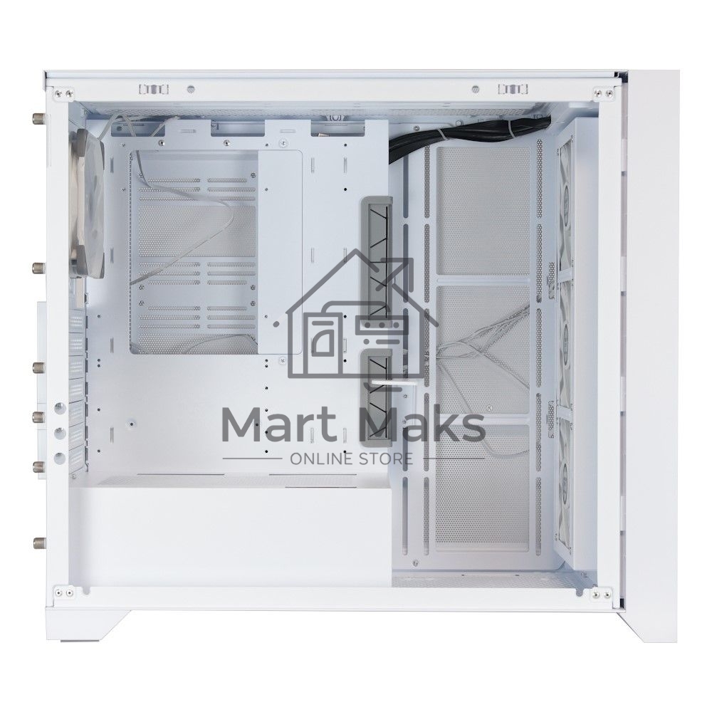 Компьютерный корпус ACD Lagrange; ATX, White, FANS: 120mm ARGB: 3 Top + 1 Rear + HUB. Drive bay int: 3x3,5