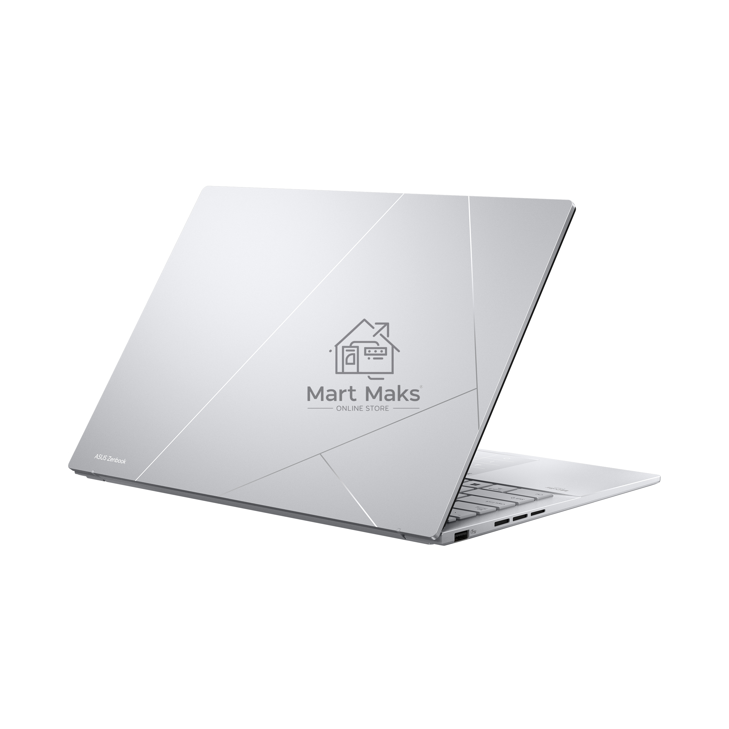 Ноутбук Asus Zenbook UX3405MA-QD988 14 OLED FHD+/Intel Core Ultra 5 125H/16Gb/SSD 512Gb/Intel Arc/noOS/Серебристый (90NB11R2-M01SN0)