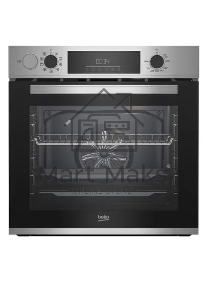 Встраиваемый духовой шкаф электрический Beko BBIS12300XDE серый