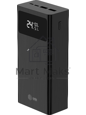 Портативный аккумулятор Cactus CS-PBFSKA-30000 30000mAh 22.5W 4.5A USB-A/USB-C черный