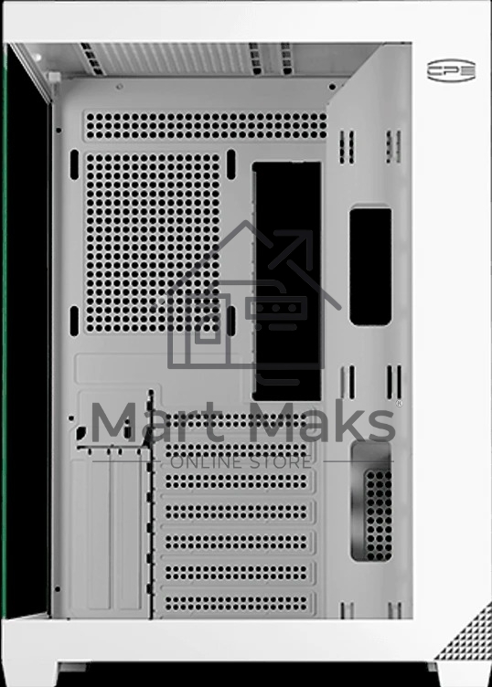 Корпус без блока питания PCCooler C3T700 WH, Midi-Tower, TG, no fans, 1xUSB-A 3.0 + 1xUSB-A 2.0 + 1xUSB-C, ATX, mATX, mITX белый