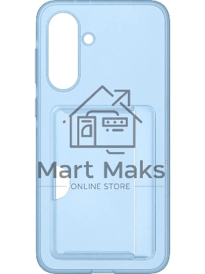 Чехол (клип-кейс) для Samsung Galaxy A36 Card Slot Case A36 голубой (EF-OA366TLEGRU)