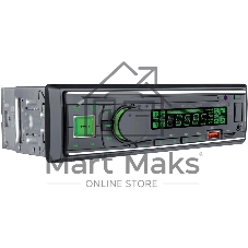 Автомагнитола Digma MCP-518, 1 DIN, Bluetooth, USB Type-A, AUX