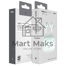 Беспроводные наушники PERO TWS06 COMFORT Light green