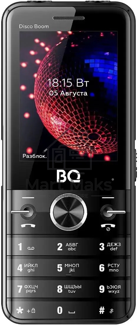 Мобильный телефон BQ 2842 Disco Boom черный