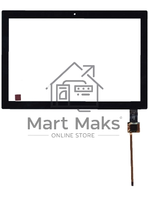 Сенсорное стекло (тачскрин) для Lenovo Tab 4 10 TB-X304, черное