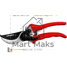 Секатор GRINDA G-11 с алюминиевыми рукоятками, плоскостной, 210 мм, 8-423001_z02