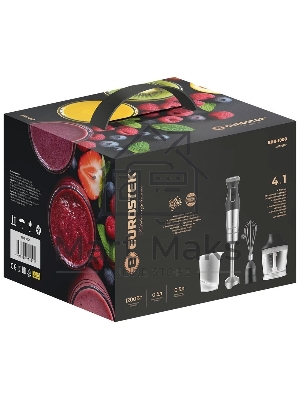 Блендер погружной Eurostek EHB-1000 1200 Вт, 0,5 л, черный