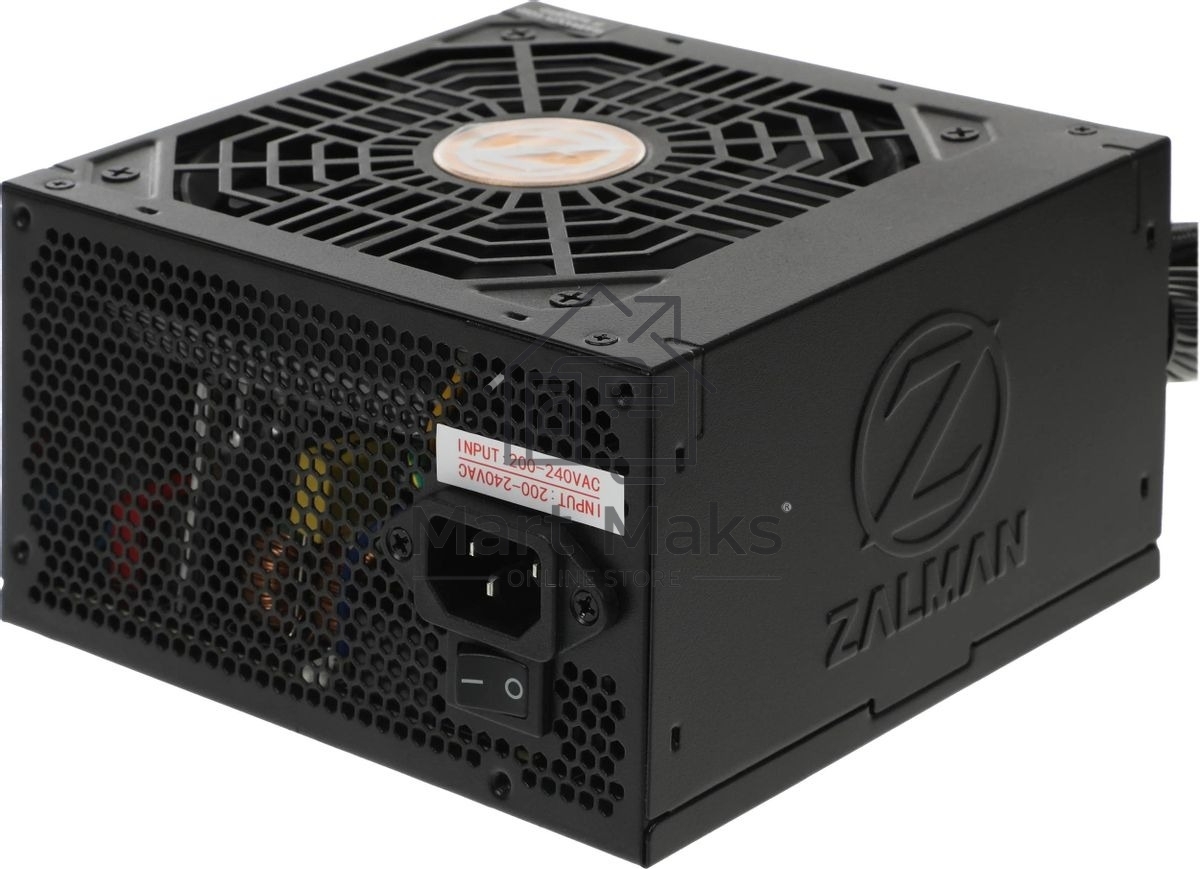 Блок питания Zalman ZM550-GVII, 550Вт, 80 PLUS Bronze, 120мм, черный
