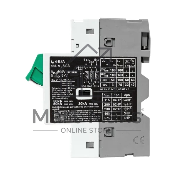 Выключатель автоматический для защиты двигателя АПД-32 4-6.3А EKF apd-me-6.3