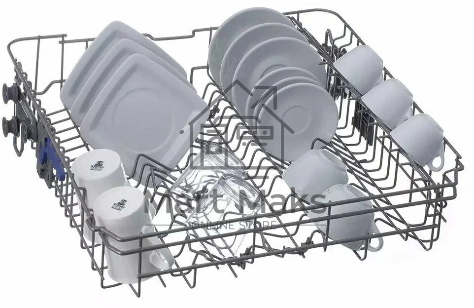Встраиваемая посудомоечная машина DeLonghi DDW08F Aquamarine eco, серебристый, 59.8 см, 14 компл., 44 дБ, класс A+++