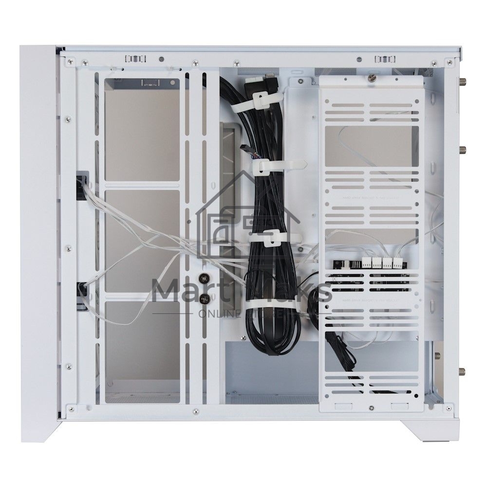Компьютерный корпус ACD Lagrange; ATX, White, FANS: 120mm ARGB: 3 Top + 1 Rear + HUB. Drive bay int: 3x3,5