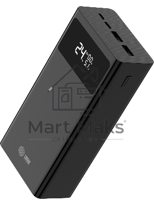 Портативный аккумулятор Cactus CS-PBFSKA-30000 30000mAh 22.5W 4.5A USB-A/USB-C черный