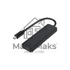 USB-концентратор Gembird UHB-C424, USB Type-C, USB 4 порта, USB Type-C