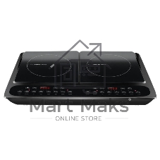 Плита настольная электрическая Centek CT-1514 черный, 3.5 кВт, индукция, конфорки - 2, стеклокерамика, сенсор