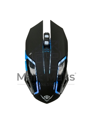 Мышь беспроводная Nakatomi MROG-20UR черный, 2400 dpi, радиоканал, USB, кнопки - 6