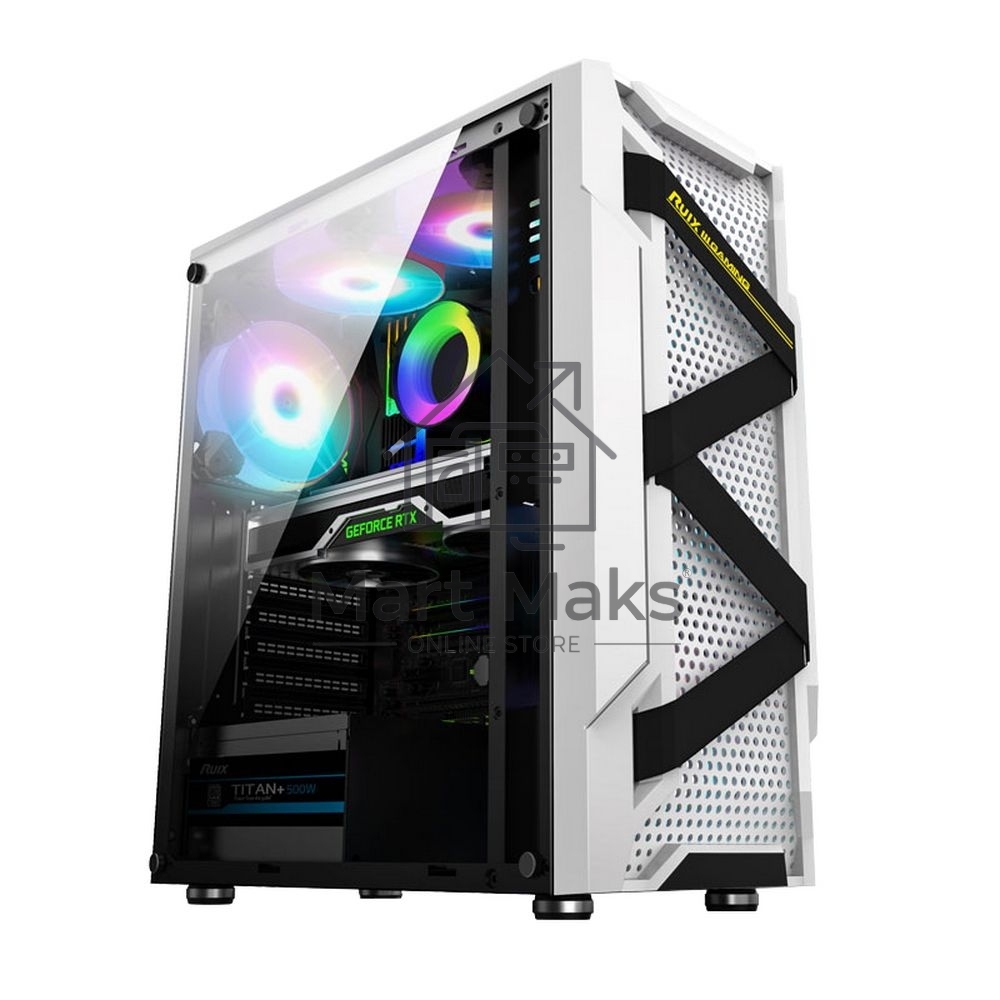 Компьютерный корпус ALSEYE Warrior-W Mini-ITX/Micro ATX/ATX, USB2.0*2+HD Audio+USB3.0*1, «H.D.D.(3.5»)*2pcs+S.S.D(2.5»)*2pcs, 354*185*413mm»