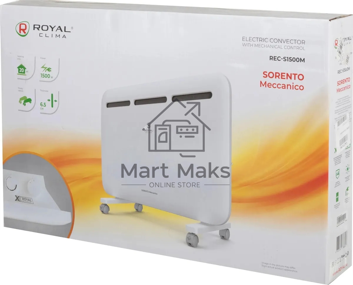 Электрический конвектор Royal Clima REC-S1500M 1500W