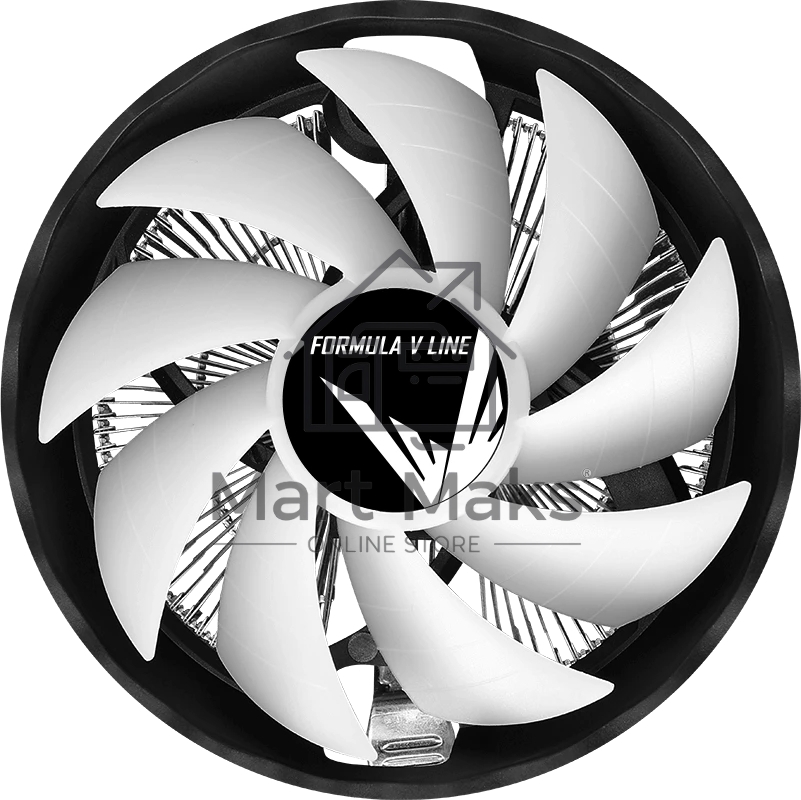 Устройство охлаждения(кулер) Formula AC Air Frost Plus RGb Soc-AM5/AM4/1200/1700/1851 черный 3-pin 24dB Al 110W 360gr Ret (AIR FROST PLUS FRGb 3P)