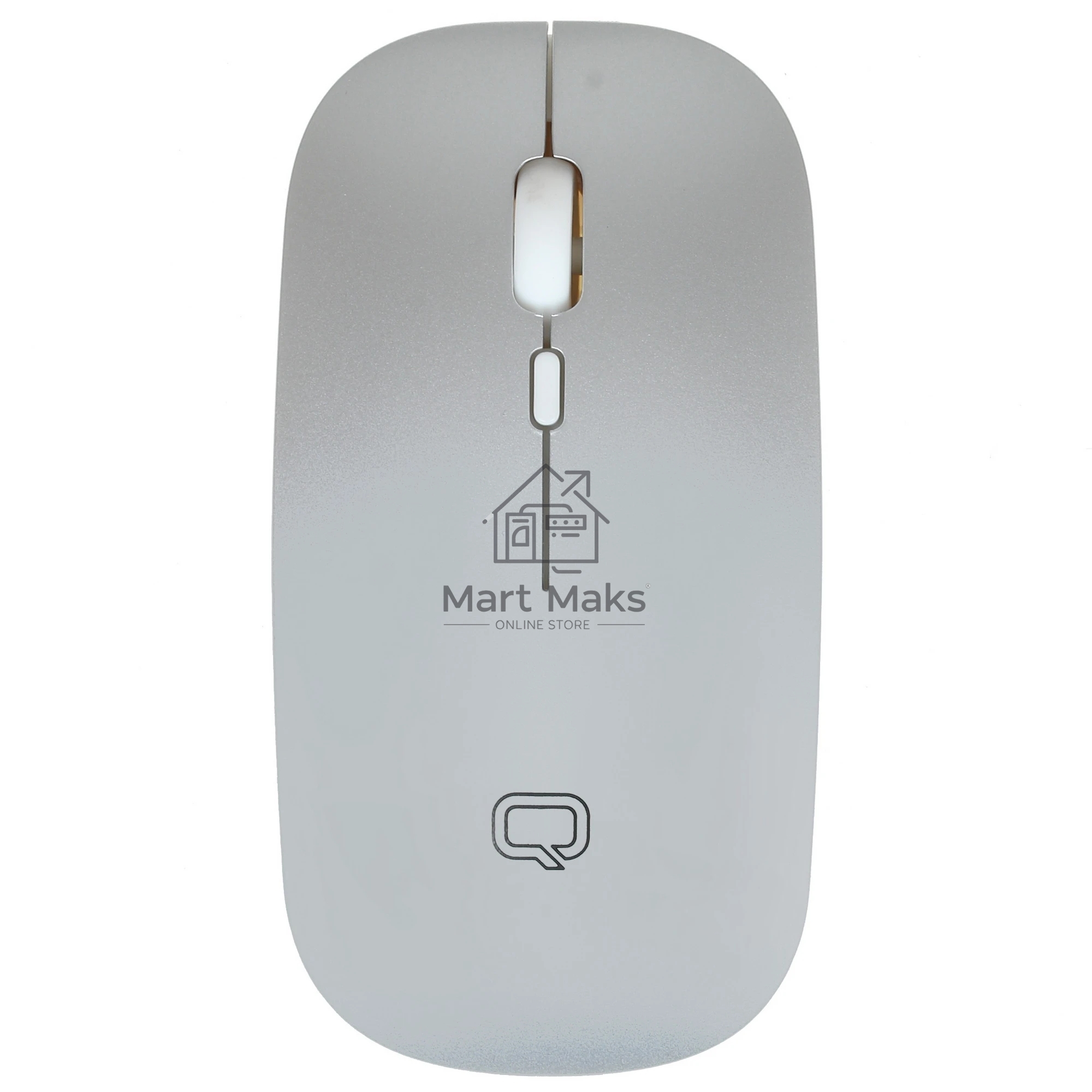 Комплект клавиатура+мышь Qumo Paragon K15/M21 беспроводной, USB, 1600 DPI, белый