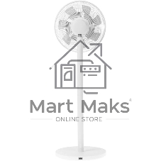 Вентилятор Xiaomi Mi Smart Standing Fan 2 белый, напольный, 15 Вт, 100 скоростей, 35.5 см