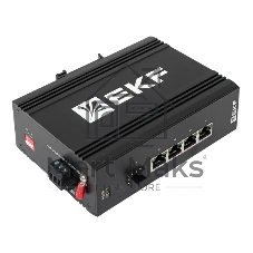 Коммутатор EKF TSX-U-1GX/SFP-4GTP, 4×1 Гбит/с PoE + 1×1 Гбит/с SFP, неуправляемый
