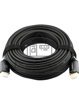 Кабель аудио-видео Cactus CS-HDMI-AOC-2-20 HDMI (m)/HDMI (m) 20м. позолоч.конт. черный