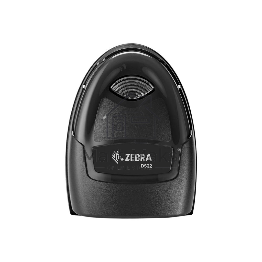 Сканер штрих-кода ручной Zebra DS2208 с подставкой, 2D имидж, проводной, 762 мм/сек, USB, черный