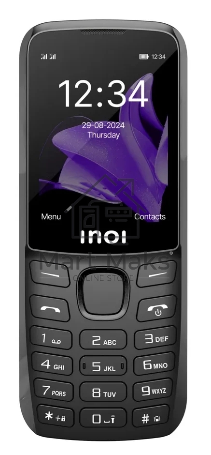 Мобильный телефон INOI 244 Modern Plus 4G черный