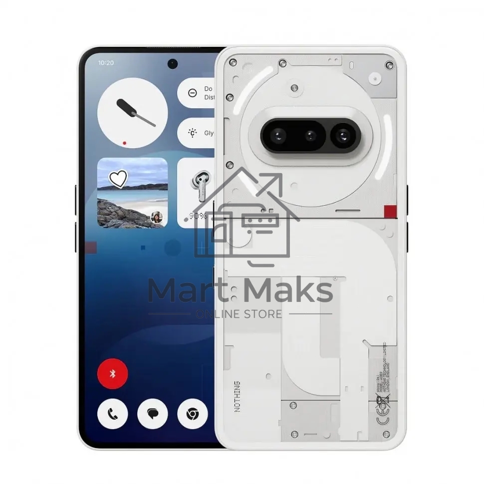 Смартфон Nothing Phone (3a) A10400149 8/128Gb, белый
