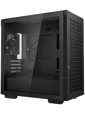 Компьютерный корпус Deepcool CH370 черный без БП mATX 1x120мм 1xUSB 2.0 1xUSB 3.0 audio bott PSU