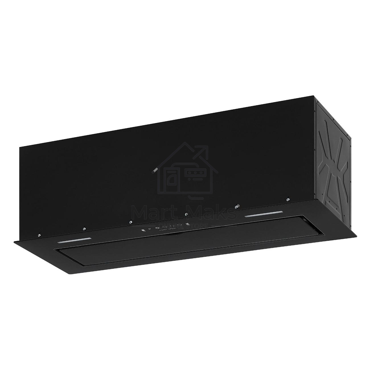 Полновстраиваемая вытяжка Krona ASPEN 900 BLACK SGC