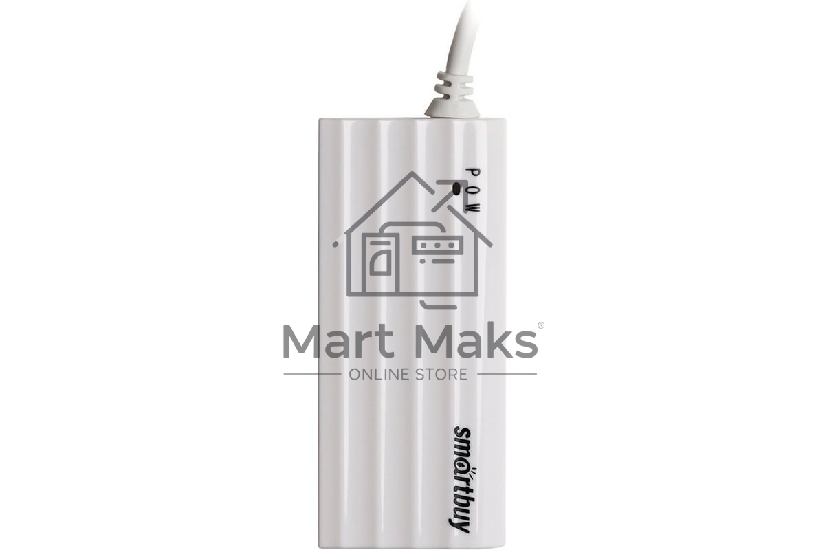 USB-концентратор Smartbuy SBHA-6810-W, USB 2.0, USB 4 порта, USB
