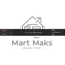 Коммутатор IP-COM G1120P-16-250W, 16×1 Гбит/с PoE + 2×1 Гбит/с + 2×1 Гбит/с SFP, неуправляемый