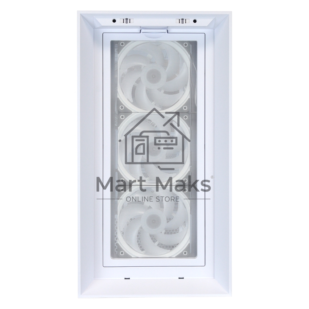 Компьютерный корпус ACD Lagrange; ATX, White, FANS: 120mm ARGB: 3 Top + 1 Rear + HUB. Drive bay int: 3x3,5