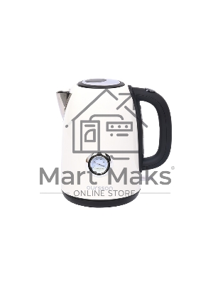 Чайник электрический Oursson KE1752M 1.7л. 2200Вт слоновая кость корпус: металл/пластик (KE1752M/IV)