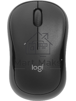Мышь беспроводная Logitech M220 SILENT черный/серый, 1000 dpi, радиоканал, USB, кнопки - 3