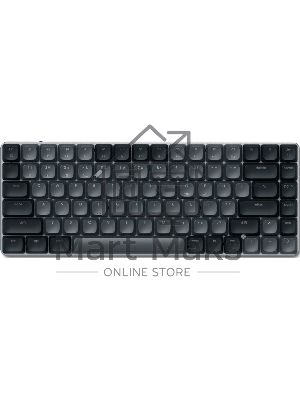 Клавиатура Satechi SM1 Slim Dark гибридная, USB Type-A, Bluetooth, радиоканал, чёрный