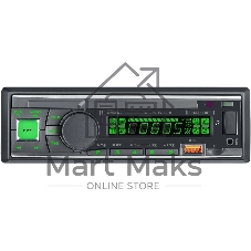 Автомагнитола Digma MCP-518, 1 DIN, Bluetooth, USB Type-A, AUX
