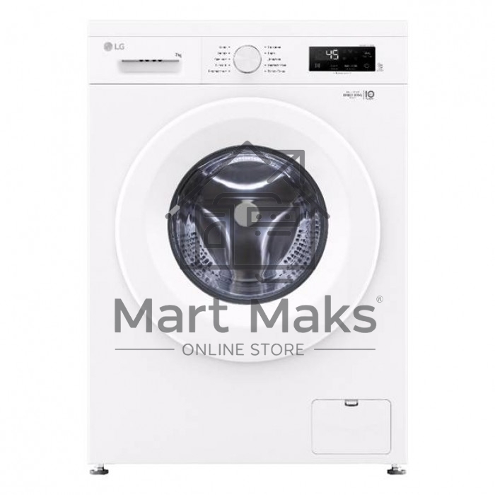 Стиральная машина LG F2Y1NS3W белый, загрузка фронтальная 6 кг, 1200 об/мин., класс: А
