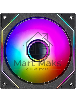 Вентилятор для корпуса Aerocool / Formula Floe 12BK ARPW ARGB черный, 120 мм, 1500 об/мин, 26.8 дБ, 4 pin