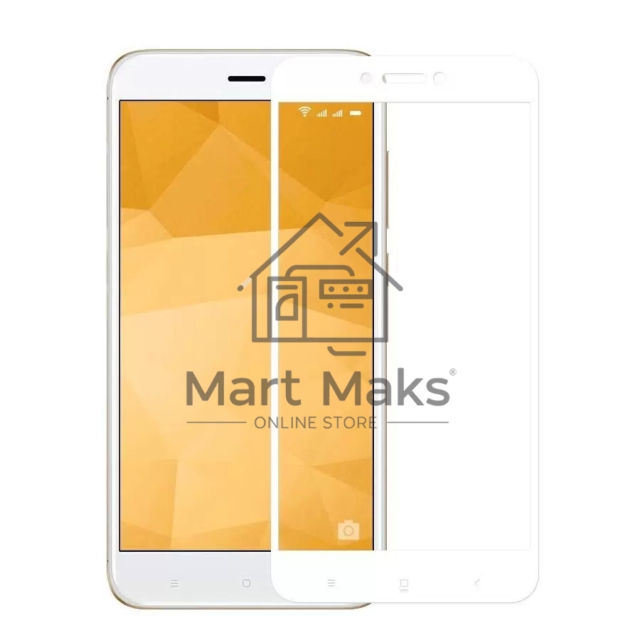 Защитное стекло PERO 2.5D для Xiaomi RedMi 4A, белый