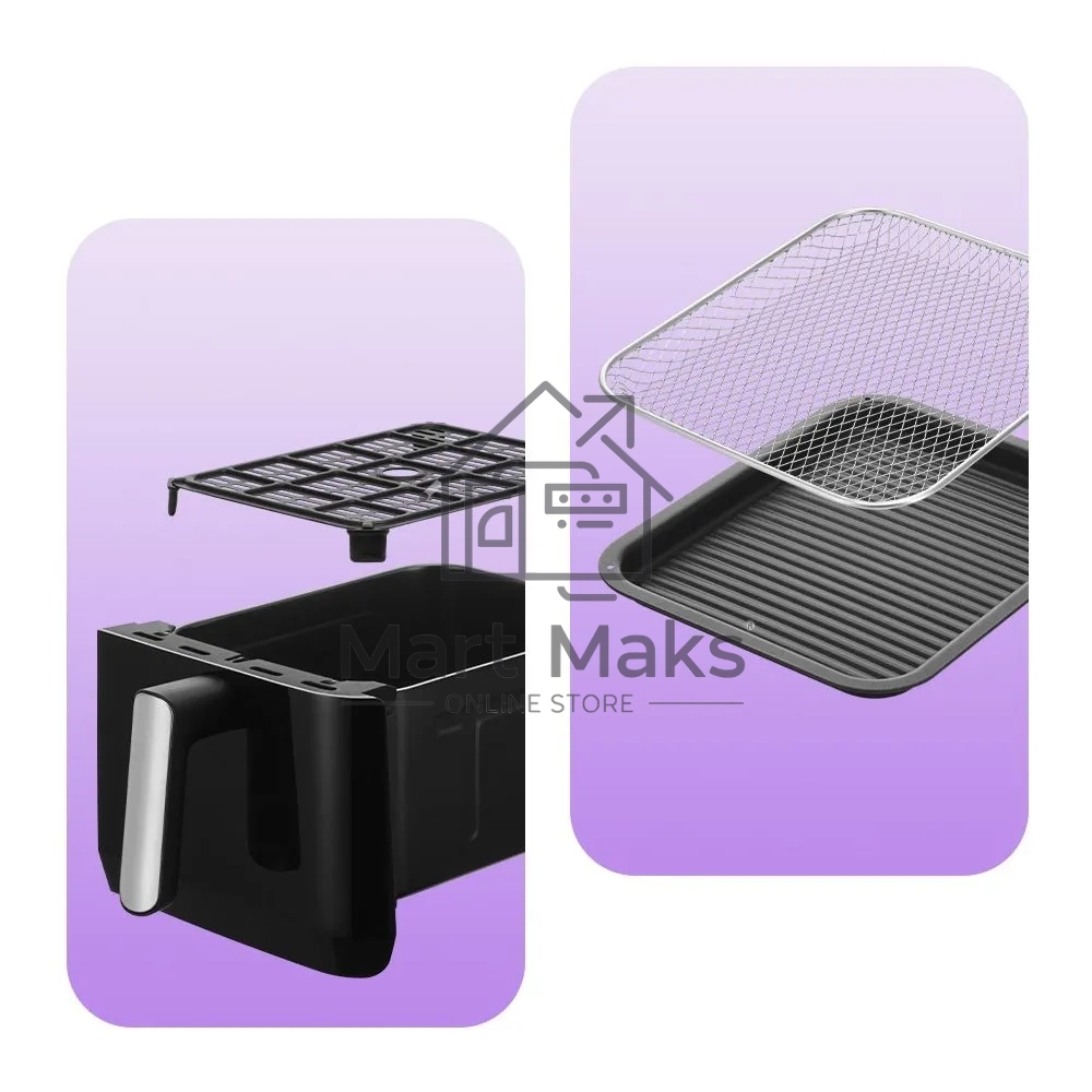 Аэрогриль Kitfort КТ-2256 2850Вт черный/серебристый